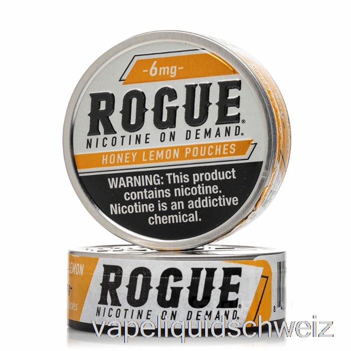 Rogue-Nikotinbeutel – Honig-Zitrone 6 Mg (5er-Pack) Vape Ohne Nikotin